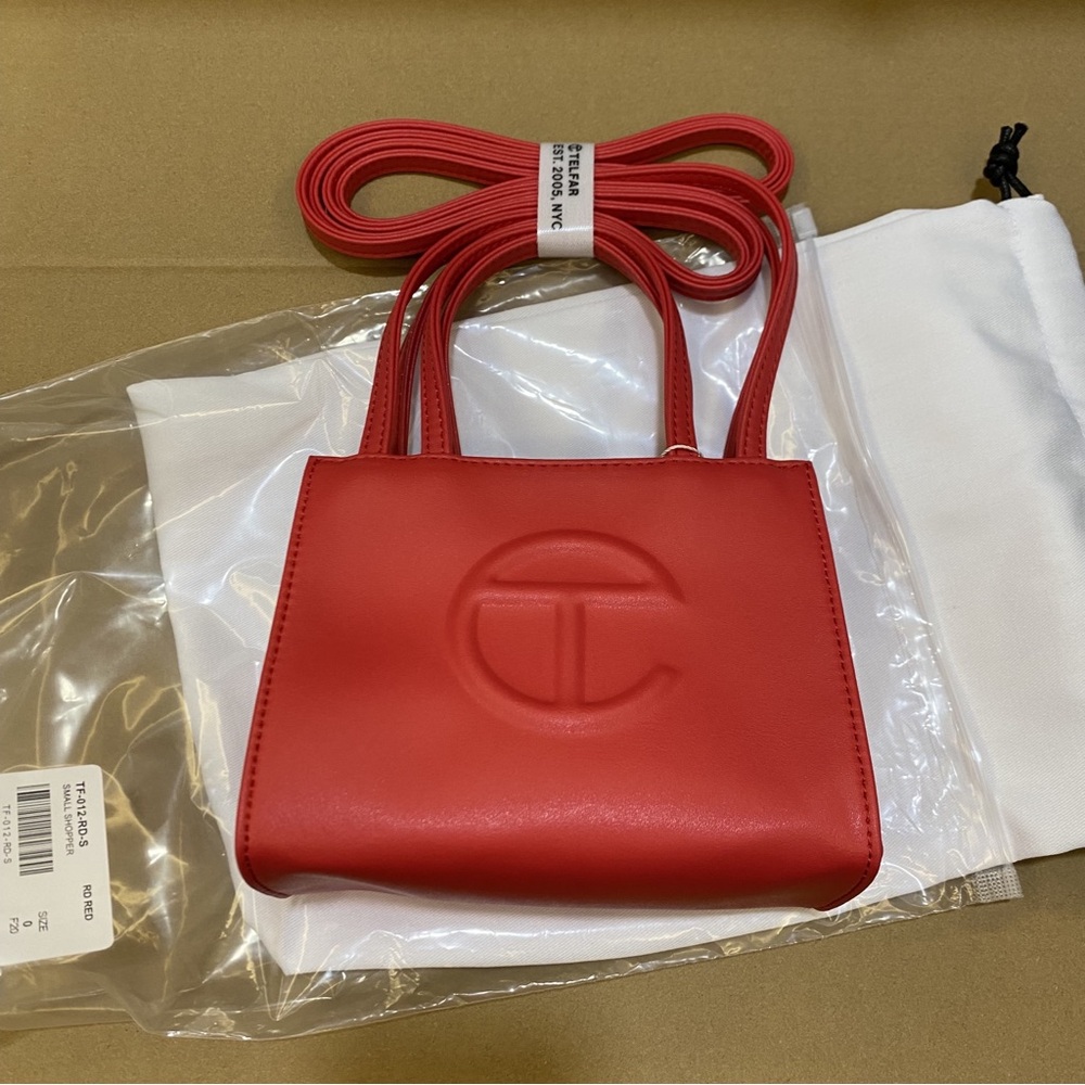 Telfar Red Shopping Bag - image 1